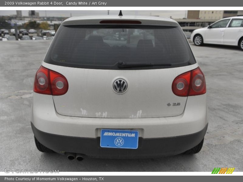 Candy White / Art Grey 2009 Volkswagen Rabbit 4 Door