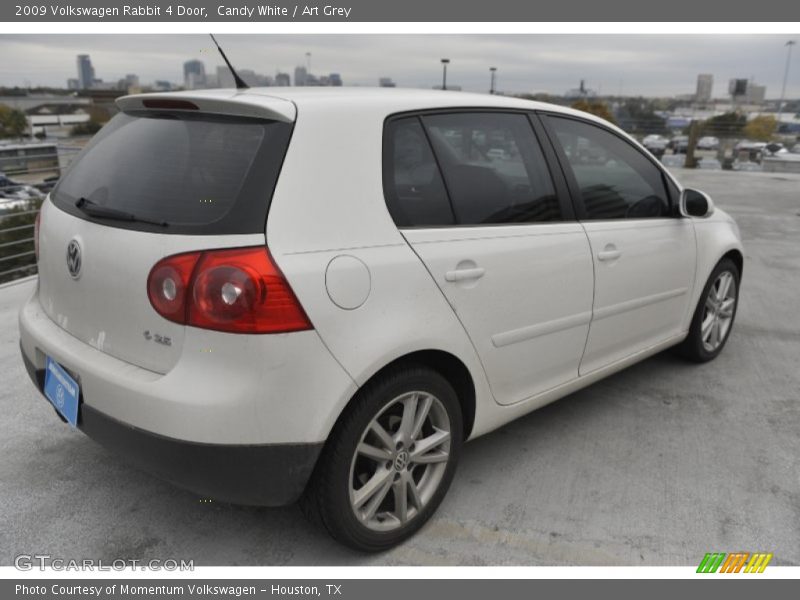 Candy White / Art Grey 2009 Volkswagen Rabbit 4 Door