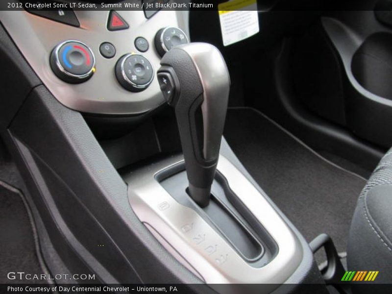 Summit White / Jet Black/Dark Titanium 2012 Chevrolet Sonic LT Sedan
