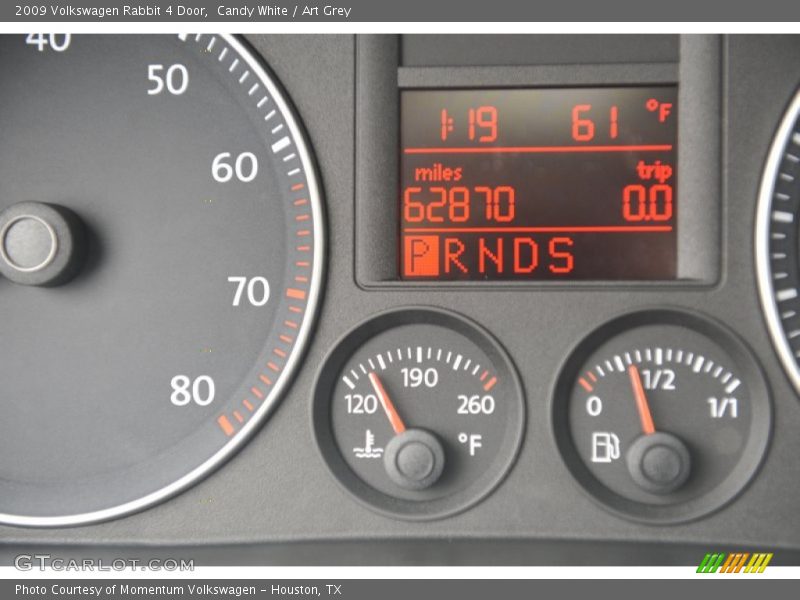 Candy White / Art Grey 2009 Volkswagen Rabbit 4 Door