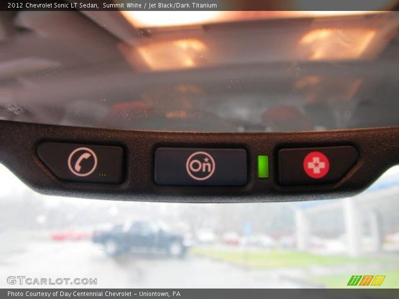 Summit White / Jet Black/Dark Titanium 2012 Chevrolet Sonic LT Sedan