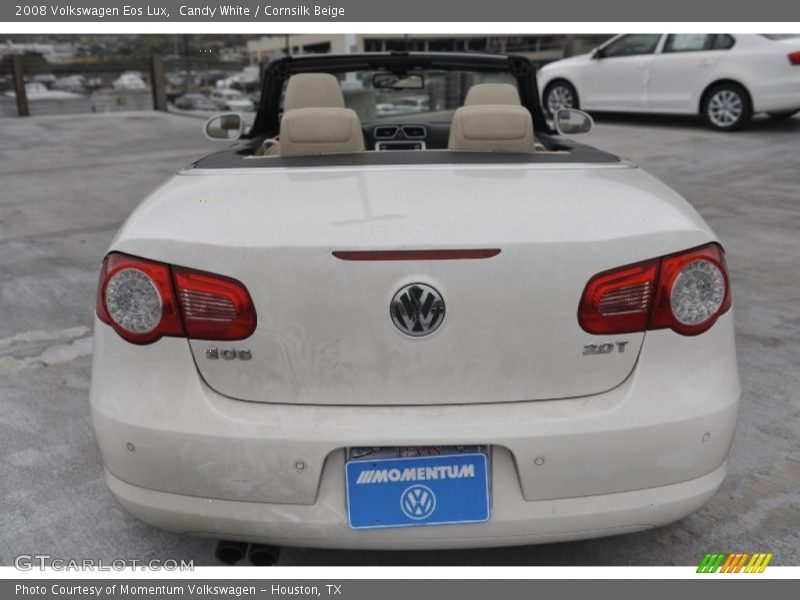 Candy White / Cornsilk Beige 2008 Volkswagen Eos Lux