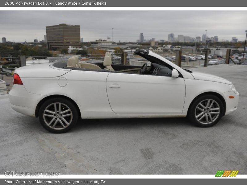 Candy White / Cornsilk Beige 2008 Volkswagen Eos Lux