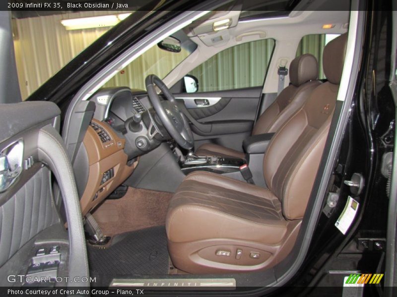  2009 FX 35 Java Interior