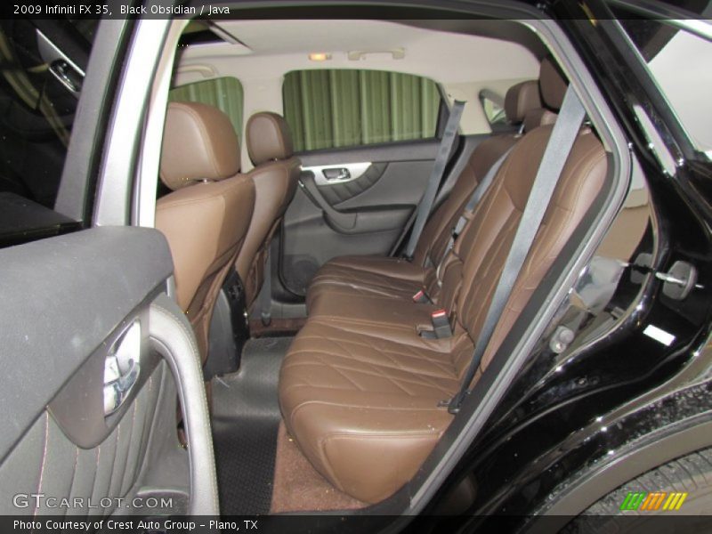  2009 FX 35 Java Interior