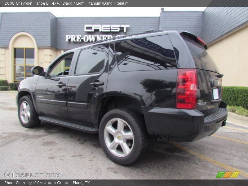 Black / Light Titanium/Dark Titanium 2008 Chevrolet Tahoe LT 4x4