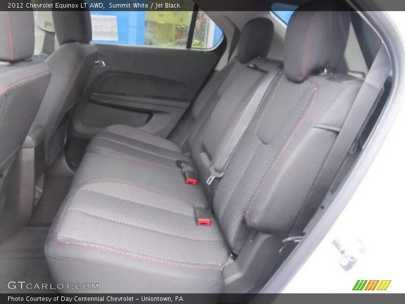 Summit White / Jet Black 2012 Chevrolet Equinox LT AWD