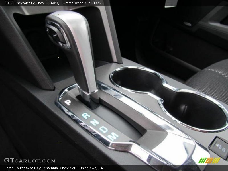 Summit White / Jet Black 2012 Chevrolet Equinox LT AWD
