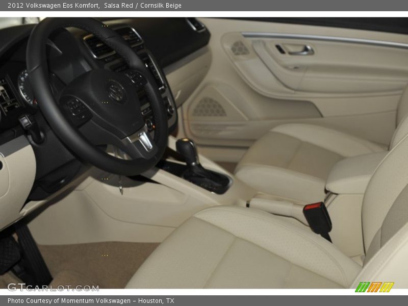 Salsa Red / Cornsilk Beige 2012 Volkswagen Eos Komfort