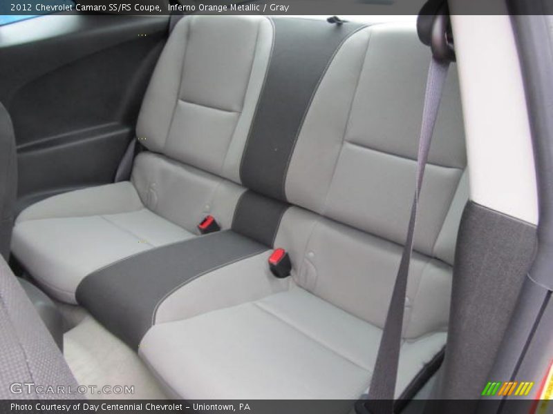 Inferno Orange Metallic / Gray 2012 Chevrolet Camaro SS/RS Coupe