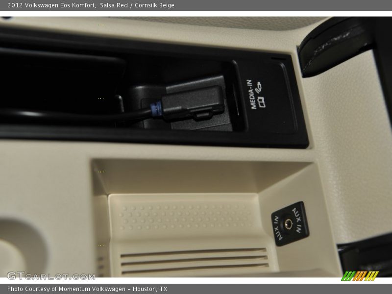 Salsa Red / Cornsilk Beige 2012 Volkswagen Eos Komfort