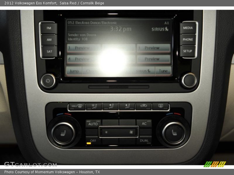 Salsa Red / Cornsilk Beige 2012 Volkswagen Eos Komfort