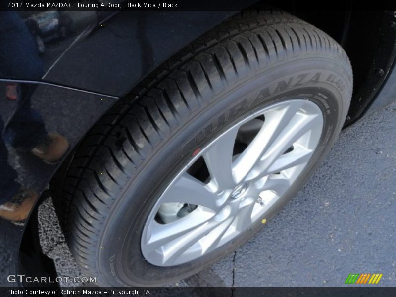 Black Mica / Black 2012 Mazda MAZDA3 i Touring 4 Door