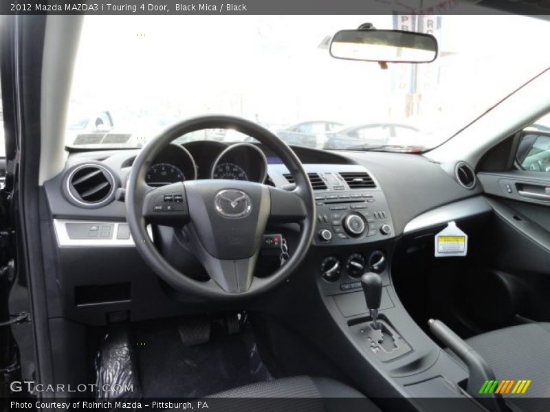 Black Mica / Black 2012 Mazda MAZDA3 i Touring 4 Door
