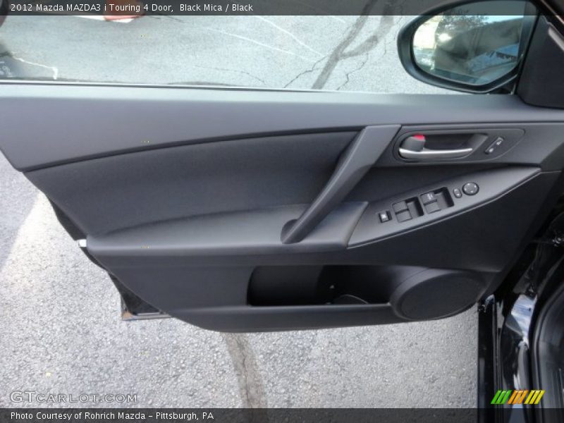 Black Mica / Black 2012 Mazda MAZDA3 i Touring 4 Door