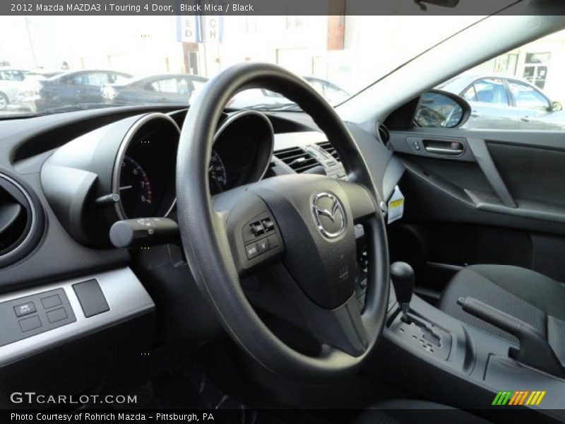 Black Mica / Black 2012 Mazda MAZDA3 i Touring 4 Door