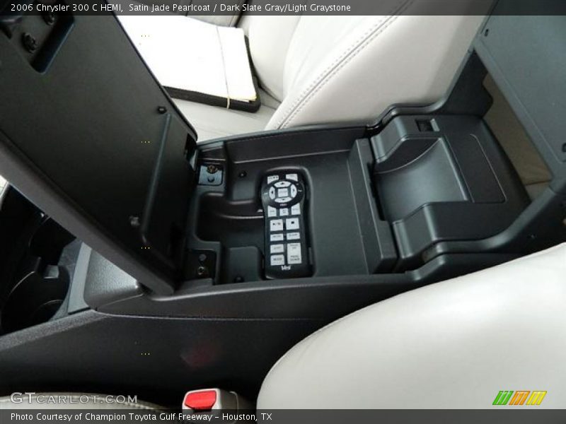 Satin Jade Pearlcoat / Dark Slate Gray/Light Graystone 2006 Chrysler 300 C HEMI