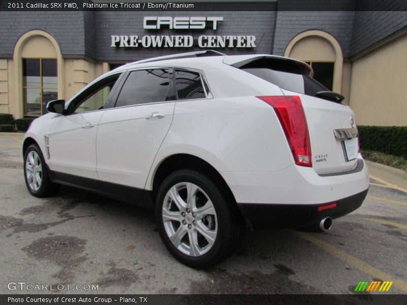 Platinum Ice Tricoat / Ebony/Titanium 2011 Cadillac SRX FWD