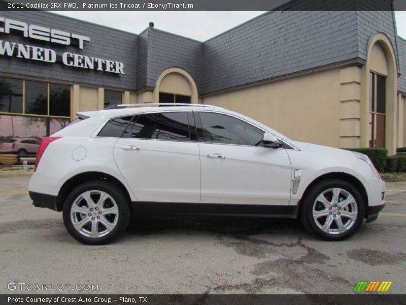 Platinum Ice Tricoat / Ebony/Titanium 2011 Cadillac SRX FWD