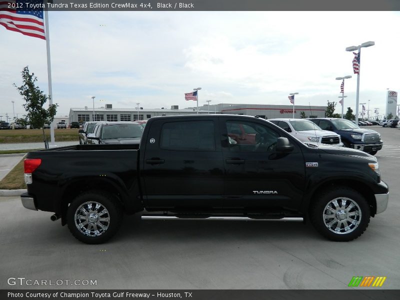 Black / Black 2012 Toyota Tundra Texas Edition CrewMax 4x4