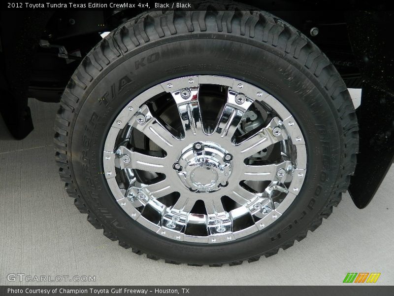 Black / Black 2012 Toyota Tundra Texas Edition CrewMax 4x4