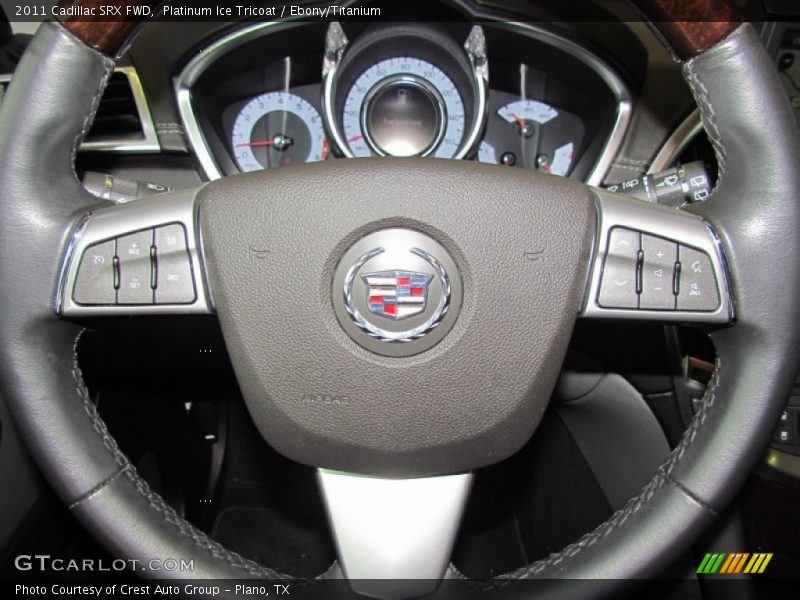 Platinum Ice Tricoat / Ebony/Titanium 2011 Cadillac SRX FWD
