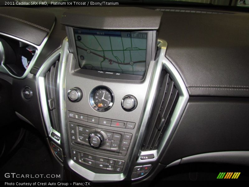 Platinum Ice Tricoat / Ebony/Titanium 2011 Cadillac SRX FWD