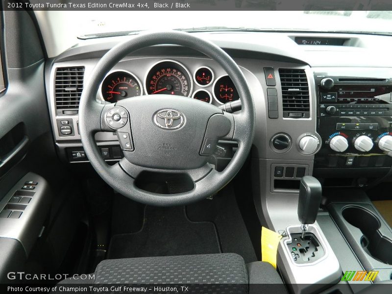 Black / Black 2012 Toyota Tundra Texas Edition CrewMax 4x4