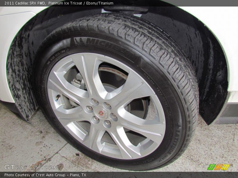 Platinum Ice Tricoat / Ebony/Titanium 2011 Cadillac SRX FWD