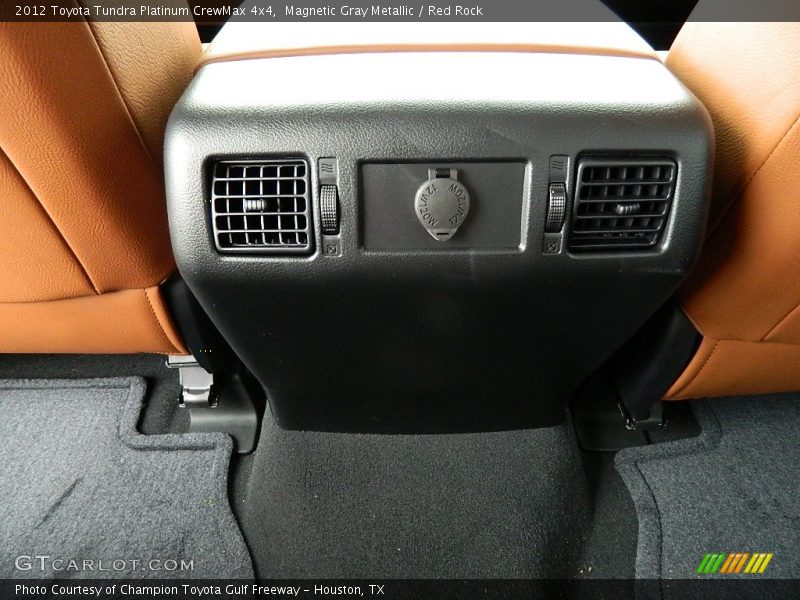 Magnetic Gray Metallic / Red Rock 2012 Toyota Tundra Platinum CrewMax 4x4