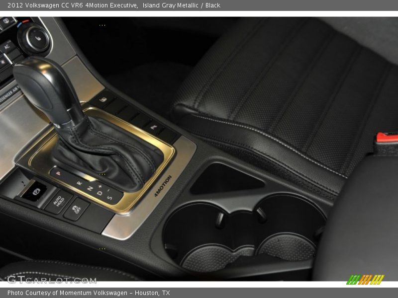 Island Gray Metallic / Black 2012 Volkswagen CC VR6 4Motion Executive