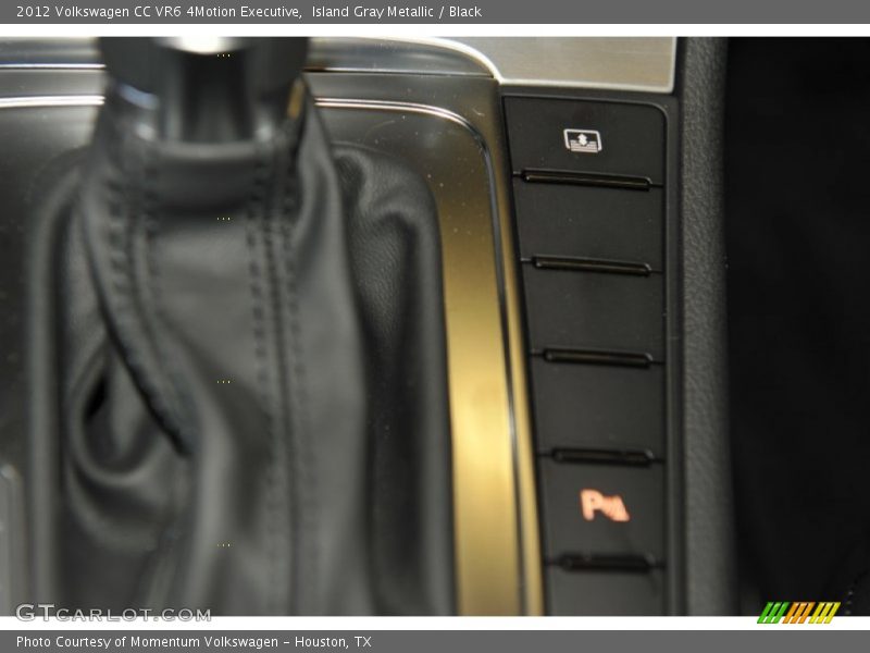 Island Gray Metallic / Black 2012 Volkswagen CC VR6 4Motion Executive