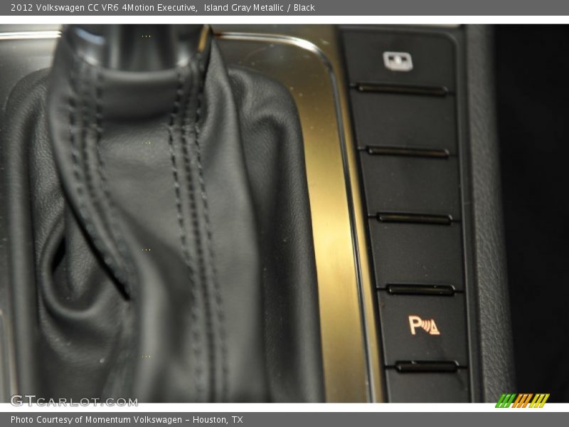 Island Gray Metallic / Black 2012 Volkswagen CC VR6 4Motion Executive