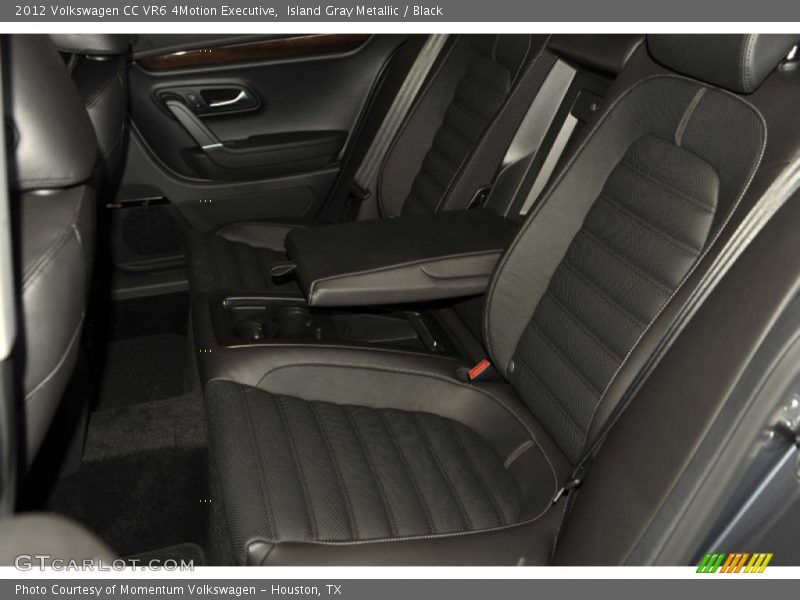 Island Gray Metallic / Black 2012 Volkswagen CC VR6 4Motion Executive