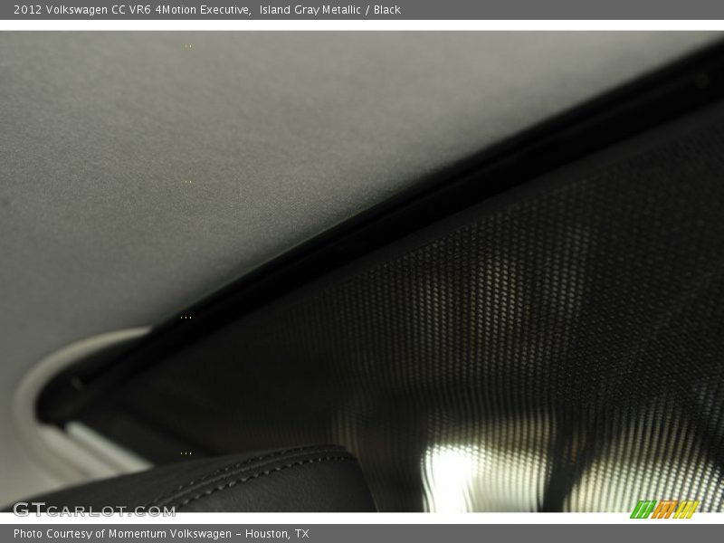 Island Gray Metallic / Black 2012 Volkswagen CC VR6 4Motion Executive
