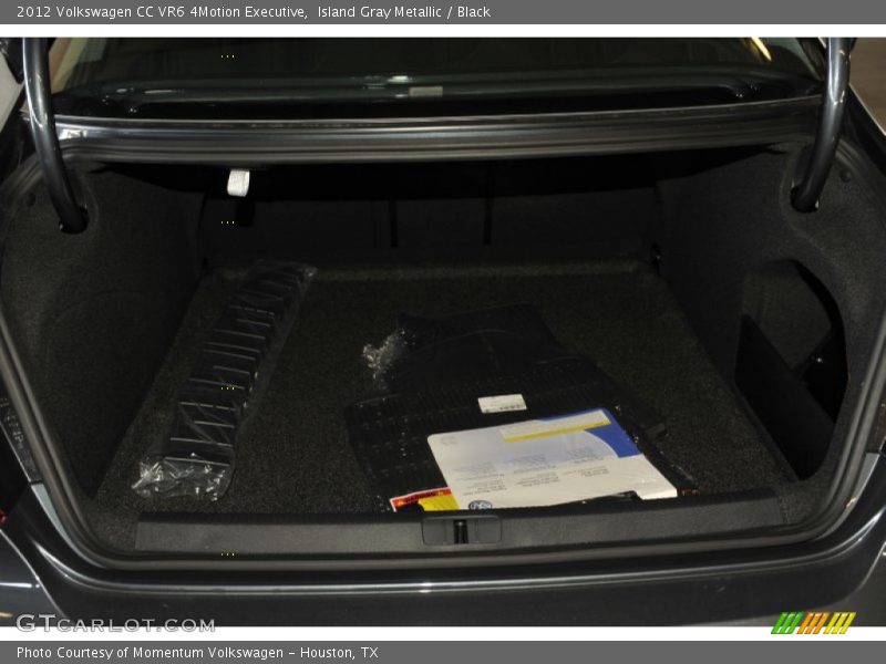 Island Gray Metallic / Black 2012 Volkswagen CC VR6 4Motion Executive