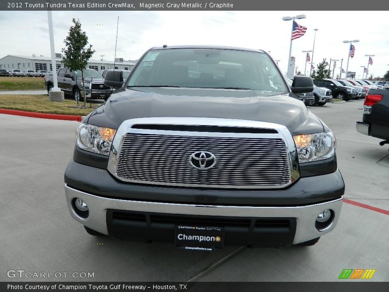 Magnetic Gray Metallic / Graphite 2012 Toyota Tundra Texas Edition CrewMax