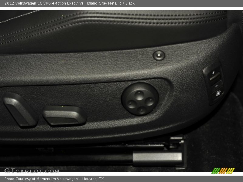 Island Gray Metallic / Black 2012 Volkswagen CC VR6 4Motion Executive