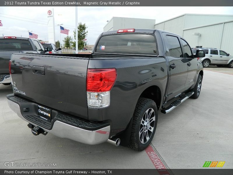 Magnetic Gray Metallic / Graphite 2012 Toyota Tundra Texas Edition CrewMax