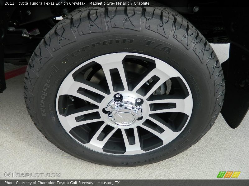 Magnetic Gray Metallic / Graphite 2012 Toyota Tundra Texas Edition CrewMax