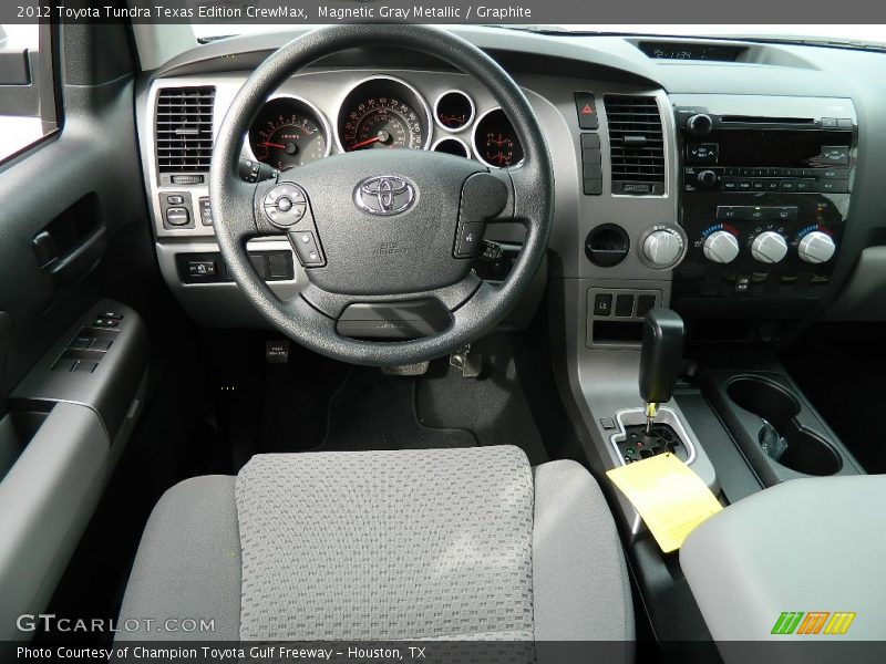Magnetic Gray Metallic / Graphite 2012 Toyota Tundra Texas Edition CrewMax