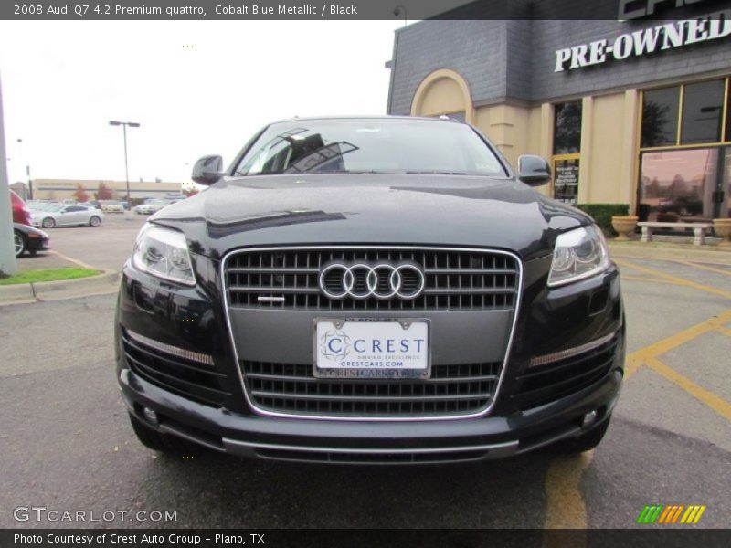 Cobalt Blue Metallic / Black 2008 Audi Q7 4.2 Premium quattro