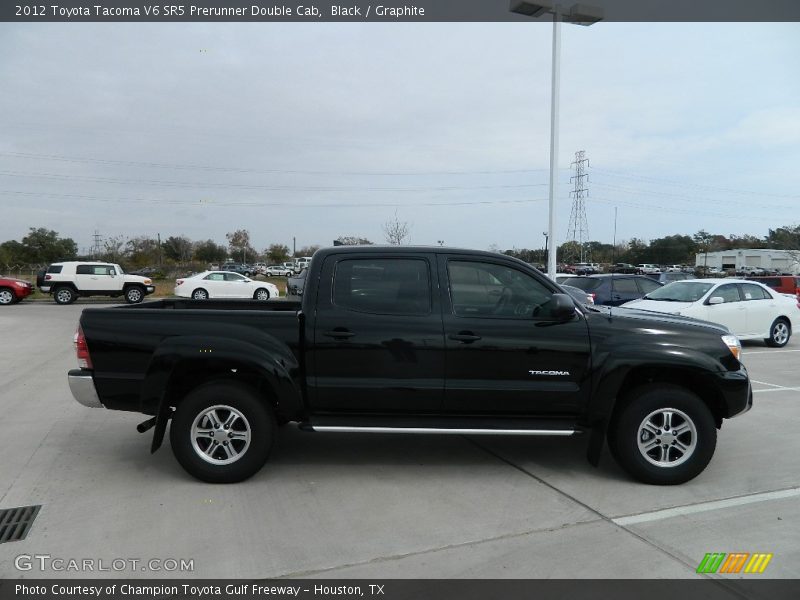 Black / Graphite 2012 Toyota Tacoma V6 SR5 Prerunner Double Cab