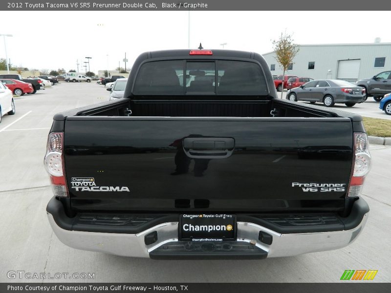 Black / Graphite 2012 Toyota Tacoma V6 SR5 Prerunner Double Cab