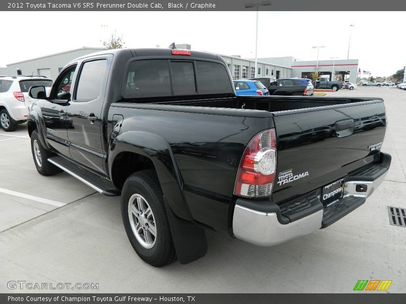 Black / Graphite 2012 Toyota Tacoma V6 SR5 Prerunner Double Cab