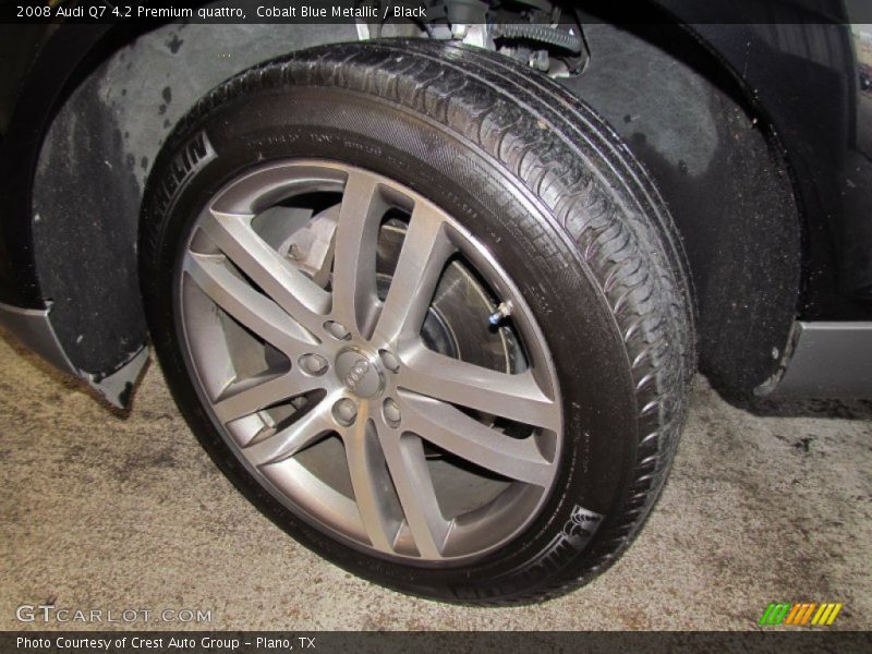 Cobalt Blue Metallic / Black 2008 Audi Q7 4.2 Premium quattro