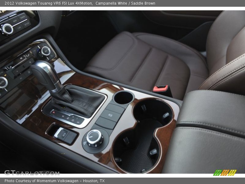 Campanella White / Saddle Brown 2012 Volkswagen Touareg VR6 FSI Lux 4XMotion