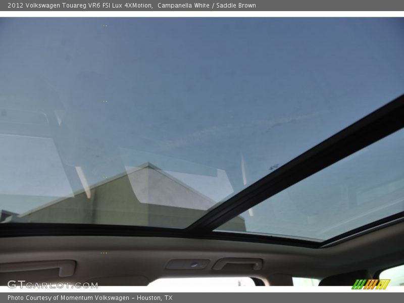 Campanella White / Saddle Brown 2012 Volkswagen Touareg VR6 FSI Lux 4XMotion