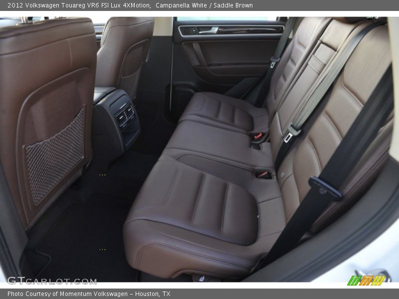Campanella White / Saddle Brown 2012 Volkswagen Touareg VR6 FSI Lux 4XMotion