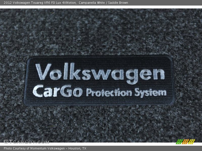 Campanella White / Saddle Brown 2012 Volkswagen Touareg VR6 FSI Lux 4XMotion